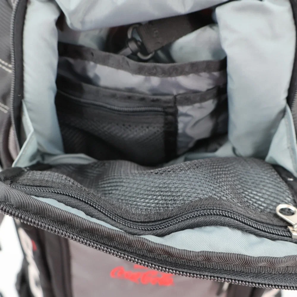 OGIO Rolling Luggage Black Grey Coca-Cola Embroidered Travel Bag